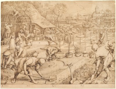 Spring, 1565 by Pieter Bruegel the Elder